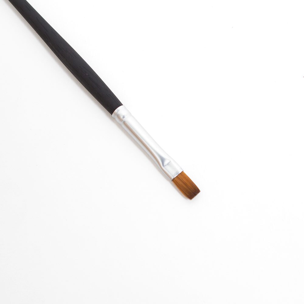 Princeton, Brushes, Art & School, Elite, Synthetic, Kolinsky Sable, Watercolor, 105319, Flat Shader, 6
